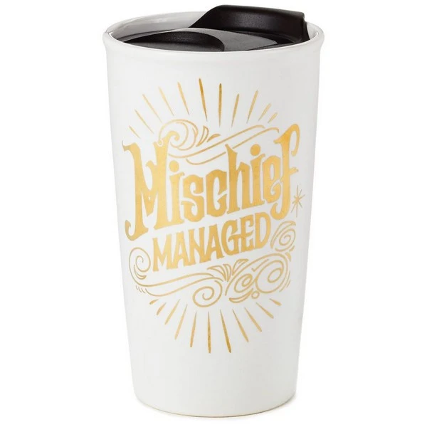 Harry Potter™ Mischief Managed Travel Mug, 10 Oz. 1 Harry Potter™ Mischief Managed Travel Mug, 10 Oz.