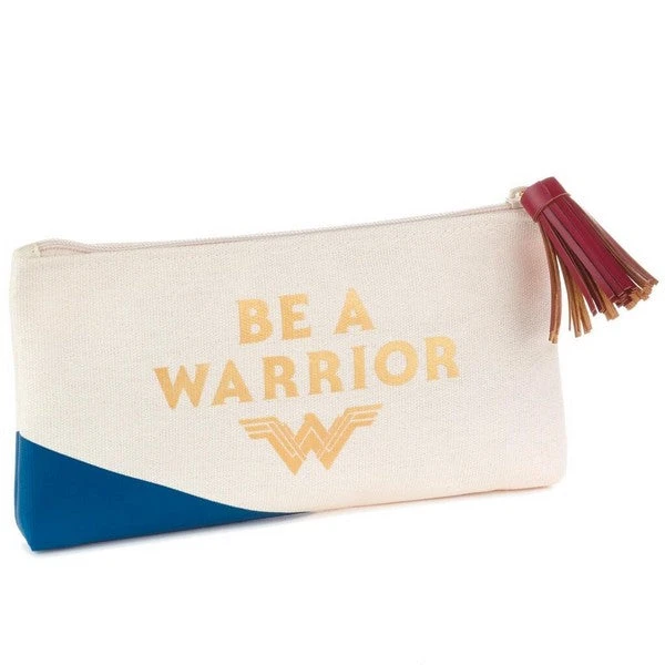 DC Comics™ Wonder Woman™ Be A Warrior Zipper Pouch 1 DC Comics™ Wonder Woman™ Be A Warrior Zipper Pouch