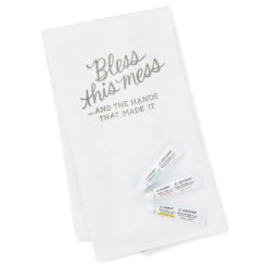 Hallmark Bless This Mess Tea Towel Handprint Kit