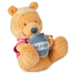 Hallmark Disney Baby Winnie The Pooh Wobble And Chime Stuffed Animal