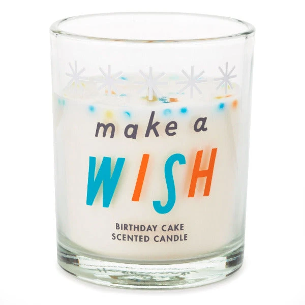 Hallmark Make A Wish Birthday Cake Jar Candle 1 Hallmark Make A Wish Birthday Cake Jar Candle