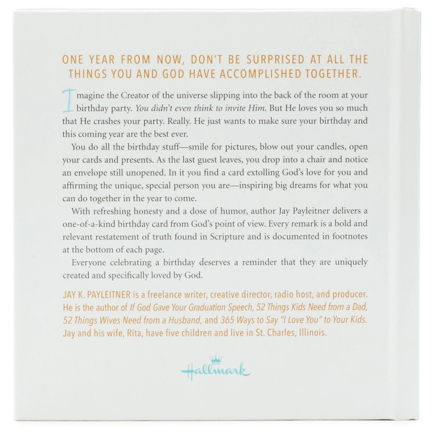 Hallmark If God Wrote Your Birthday Card Book 2 Hallmark If God Wrote Your Birthday Card Book - Image 2