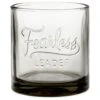 Hallmark Fearless Leader Smokey Gray Lowball Glass, 10 Oz.