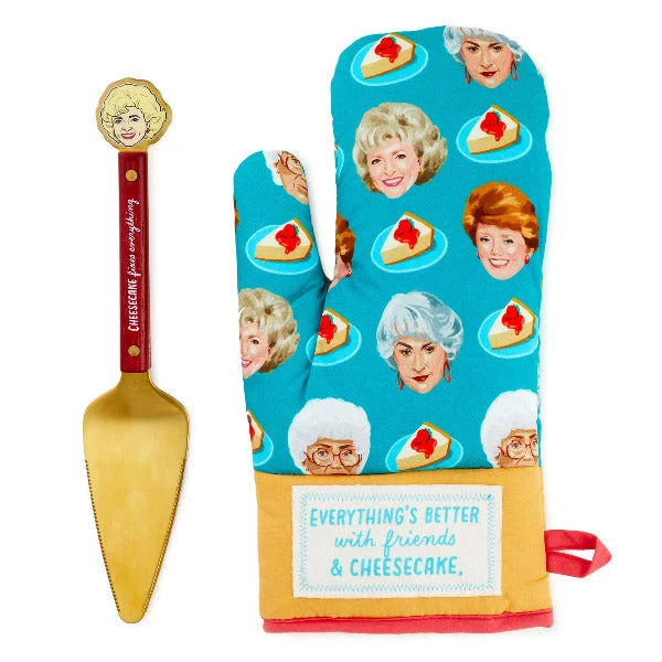 Hallmark The Golden Girls Oven Mitt And Pie Server, Set Of 2 1 Hallmark The Golden Girls Oven Mitt And Pie Server, Set Of 2