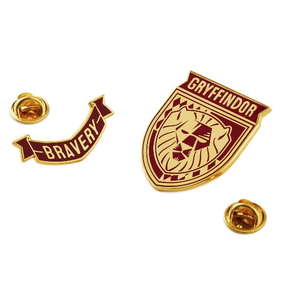 Hallmark Harry Potter™ Gryffindor™ Enamel Pins, Set Of 2 1 Hallmark Harry Potter™ Gryffindor™ Enamel Pins, Set Of 2