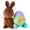 Hallmark Better Together Chocolate Bunny And Easter Egg Magnetic Plush, 6"