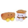 Hallmark Better Together Hot Dog And S'More Magnetic Plush, 4"