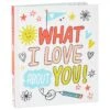 Hallmark What I Love About You! A Color-Your-Own Recordable Storybook