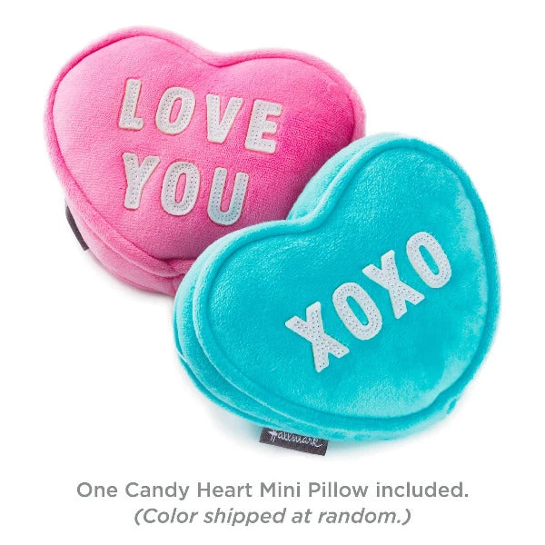 Hallmark Candy Heart Plush With Pocket, 5" 1 Hallmark Candy Heart Plush With Pocket, 5"