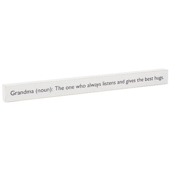 Hallmark Grandma Definition Wood Quote Sign, 23.5x2 1 Hallmark Grandma Definition Wood Quote Sign, 23.5x2