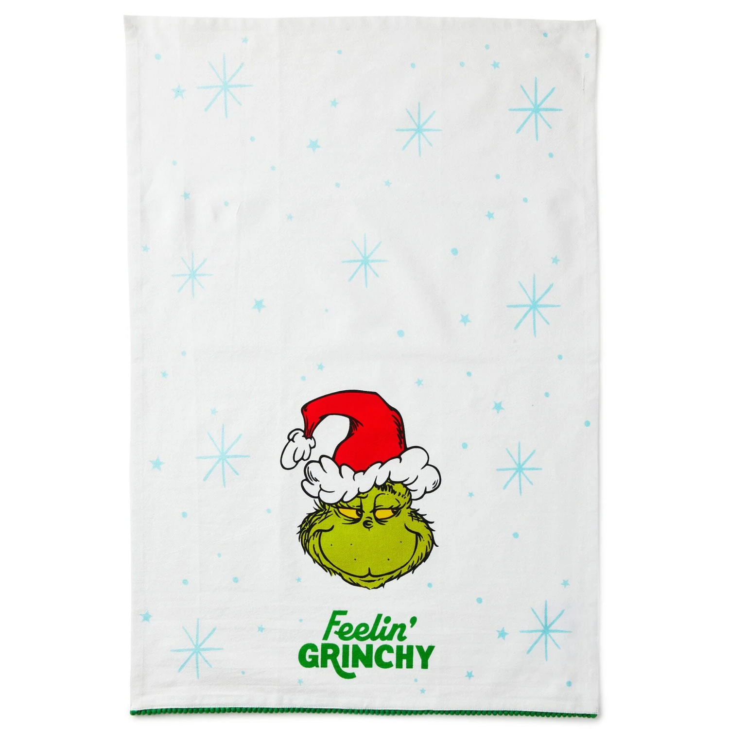 Hallmark Dr. Seuss's How The Grinch Stole Christmas!™ Feelin' Grinchy Tea Towel 1 Hallmark Dr. Seuss's How The Grinch Stole Christmas!™ Feelin' Grinchy Tea Towel