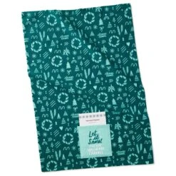 Hallmark Channel Let It Snow Tea Towel With Recipe Cards