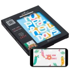 Hallmark Happy Holidays Video Greeting Boxed Christmas Cards, Pack Of 10