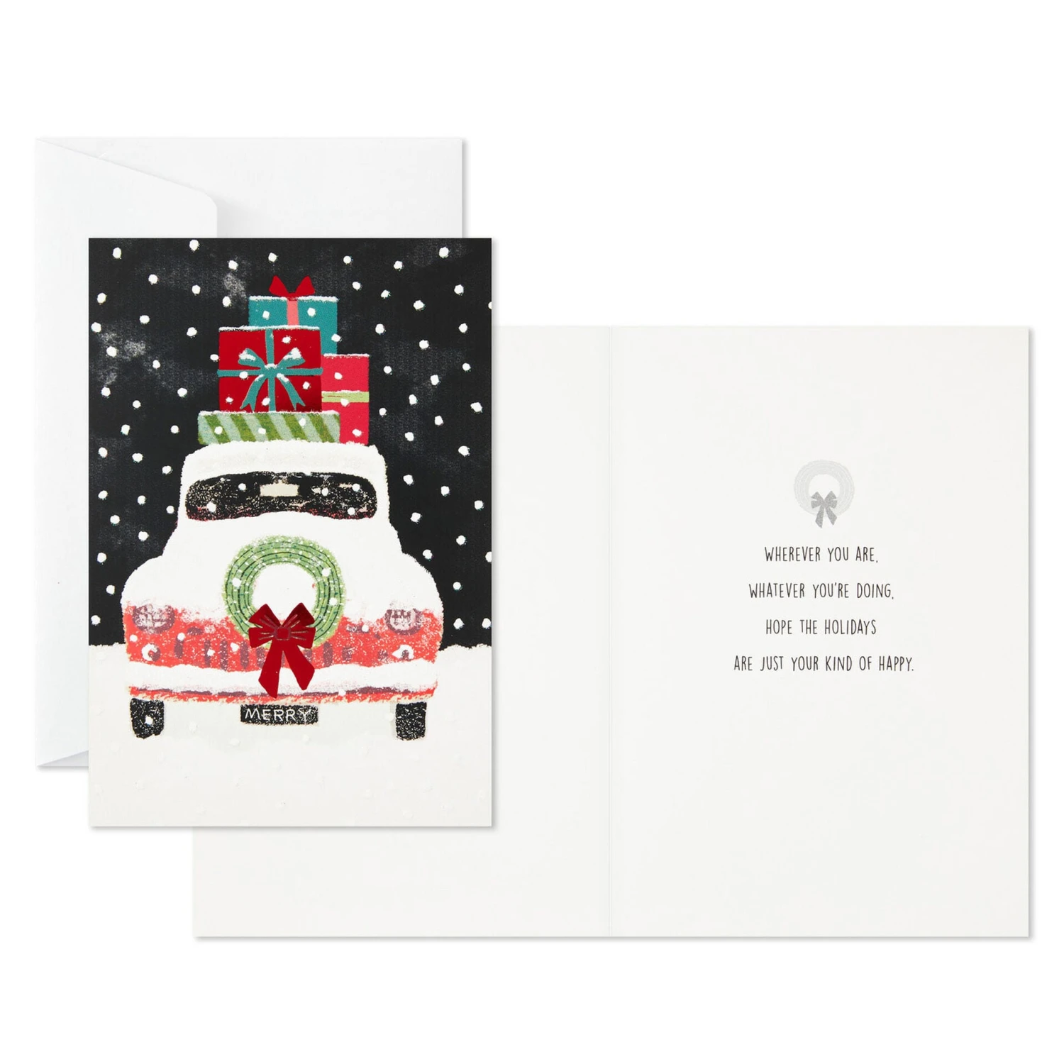 Hallmark Antique Car Loaded With Gifts Boxed Christmas Cards, Pack Of 16 2 Hallmark Antique Car Loaded With Gifts Boxed Christmas Cards, Pack Of 16 - Image 2