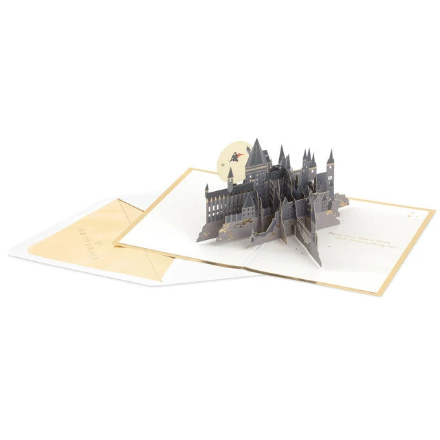 Harry Potter™ Hogwarts™ Castle 3D Pop-Up Birthday Card 1 Harry Potter™ Hogwarts™ Castle 3D Pop-Up Birthday Card