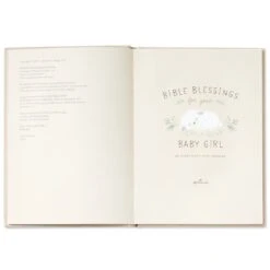 Hallmark Bible Blessings For Your Baby Girl Book 6 Hallmark Bible Blessings For Your Baby Girl Book -Hallmark BOK1472 03
