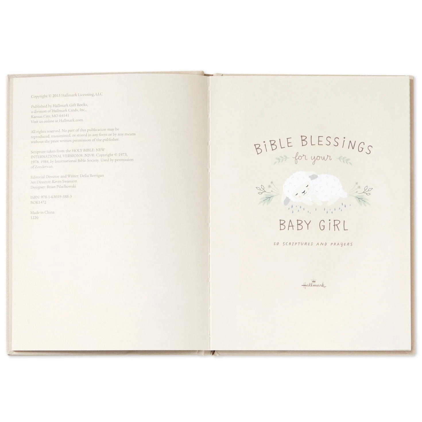 Hallmark Bible Blessings For Your Baby Girl Book 3 Hallmark Bible Blessings For Your Baby Girl Book - Image 3