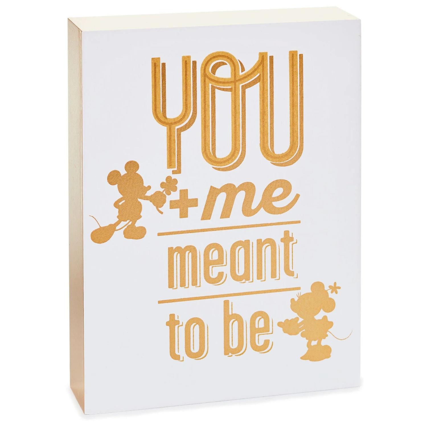 Hallmark Disney Mickey And Minnie Meant To Be Quote Sign 1 Hallmark Disney Mickey And Minnie Meant To Be Quote Sign