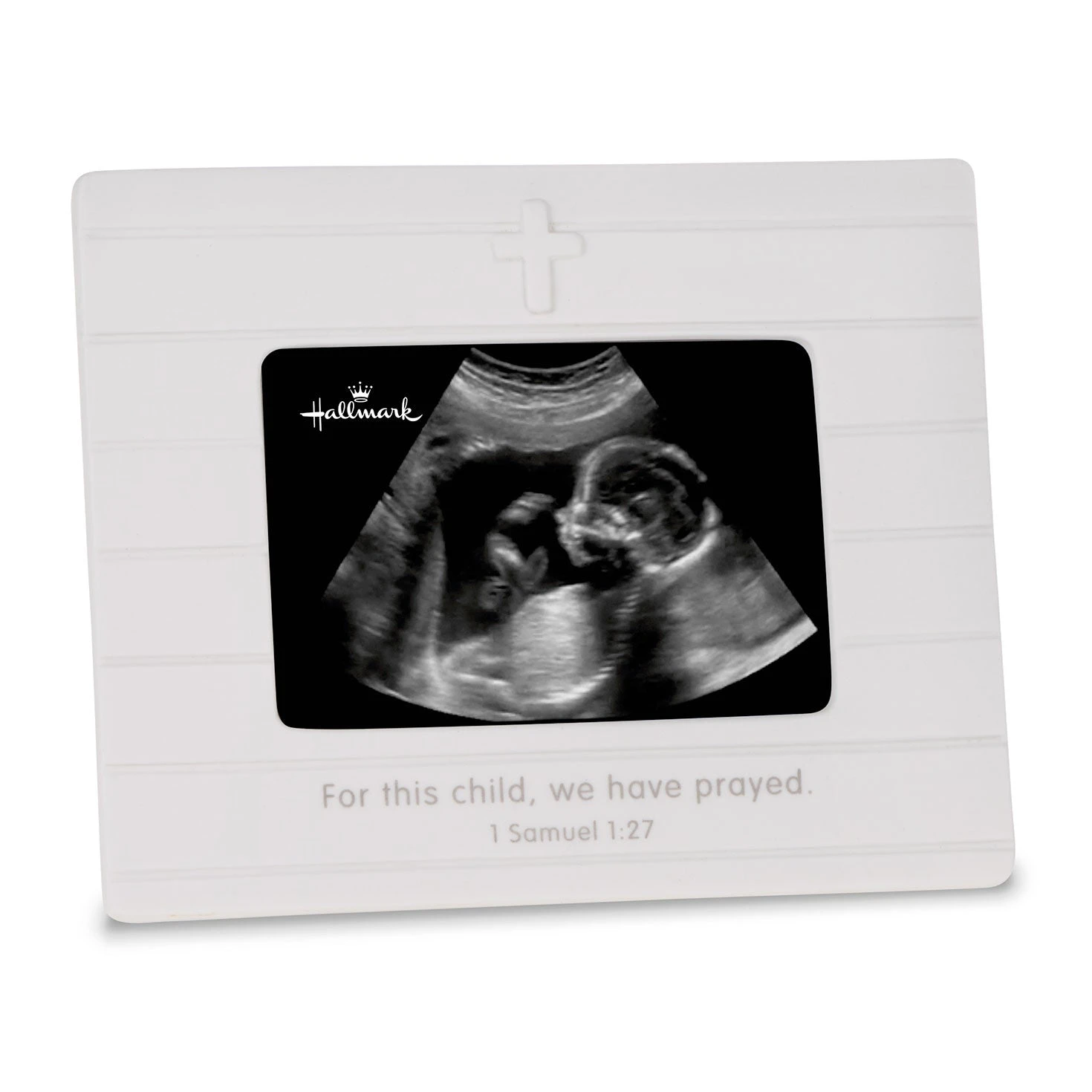 Hallmark For This Child We Prayed Sonogram Porcelain Picture Frame, 3.75x2.5 1 Hallmark For This Child We Prayed Sonogram Porcelain Picture Frame, 3.75x2.5