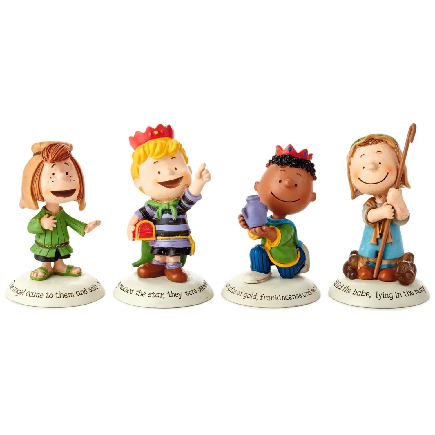 Hallmark Peanuts® Glad Tidings Nativity Additional Characters Set 1 Hallmark Peanuts® Glad Tidings Nativity Additional Characters Set