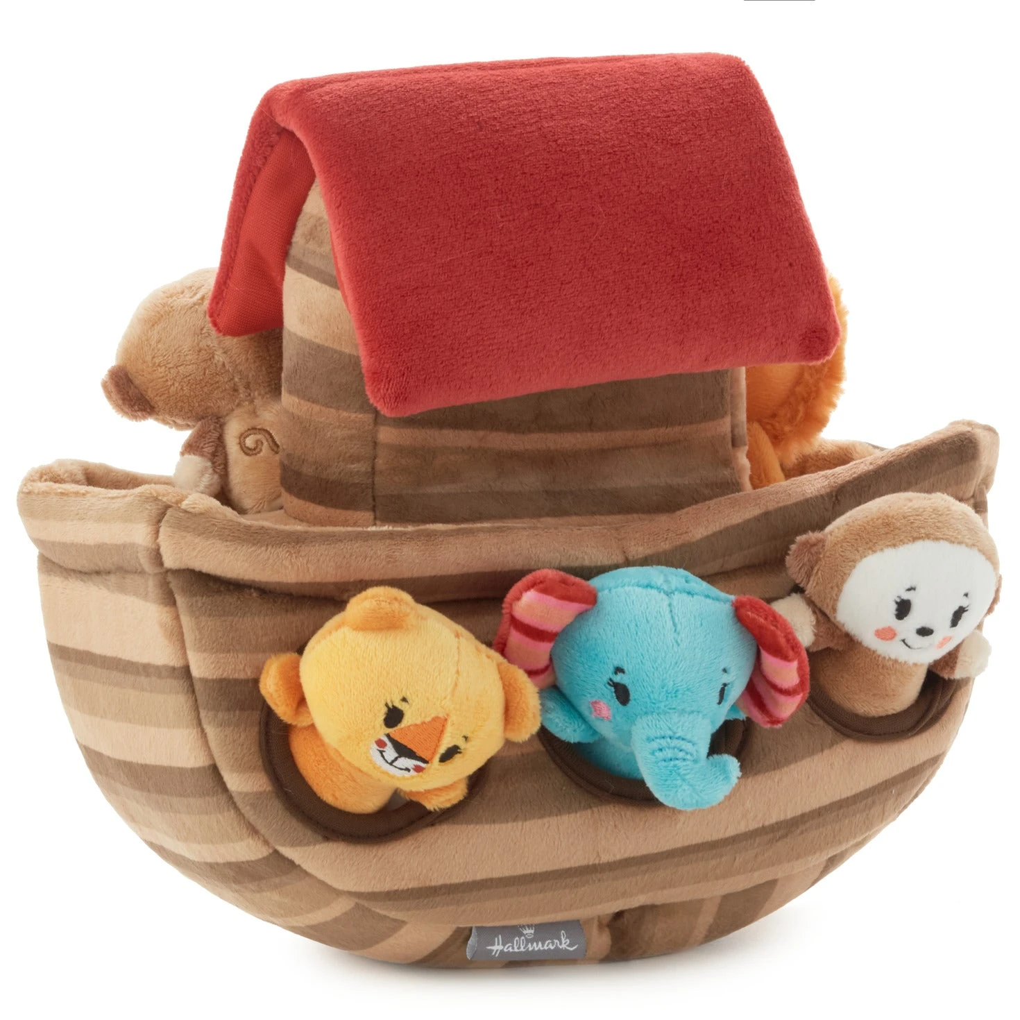 Hallmark Noah's Ark And Animals Plush Playset, 7 Pieces 3 Hallmark Noah's Ark And Animals Plush Playset, 7 Pieces - Image 3